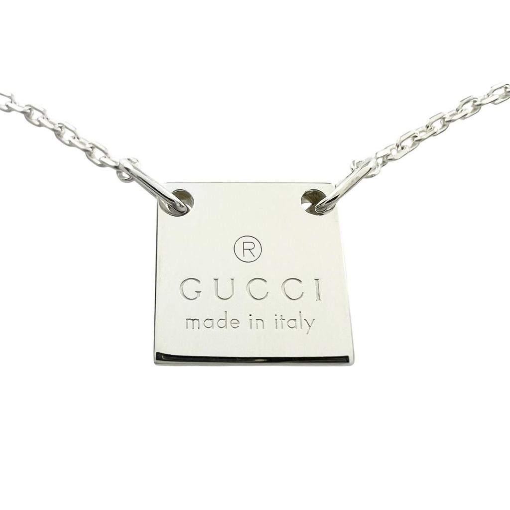 GUCCI 223514 Necklace Silver Women used