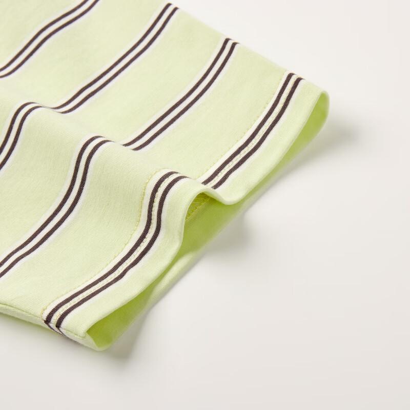 MQD Boy's Collegiate Street Style Striped Short-Sleeve T-shirt