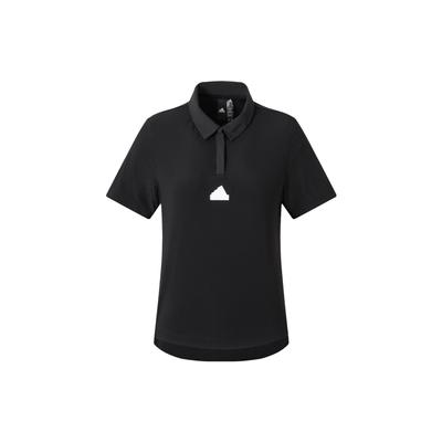 Ct Polo Short Sleeve Women Tops Black IT4357