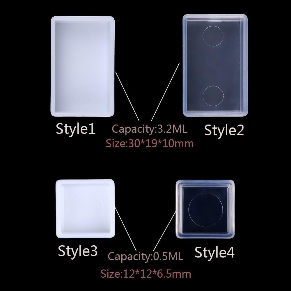 5/20/50pcs Mini Size Pigment Box Plastic Paint Pans Watercolor Pans  DIY Watercolor Oil Painting