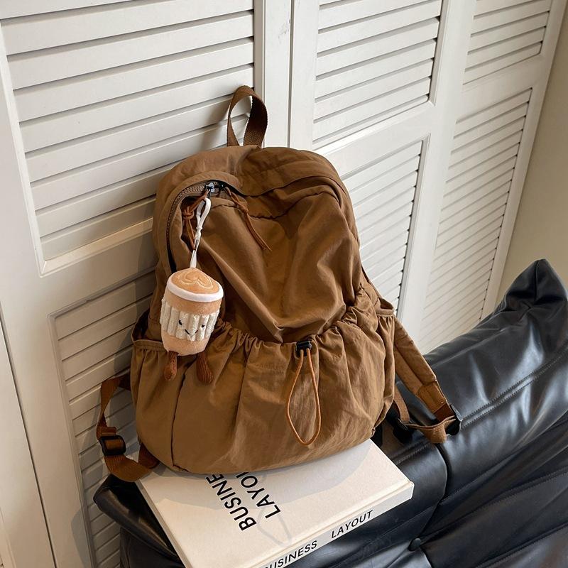Schoolbag1011 New Versatile Japanese Backpack Girls Handheld Student School Bag Travel Commuter Bag Large Capacity Backpack