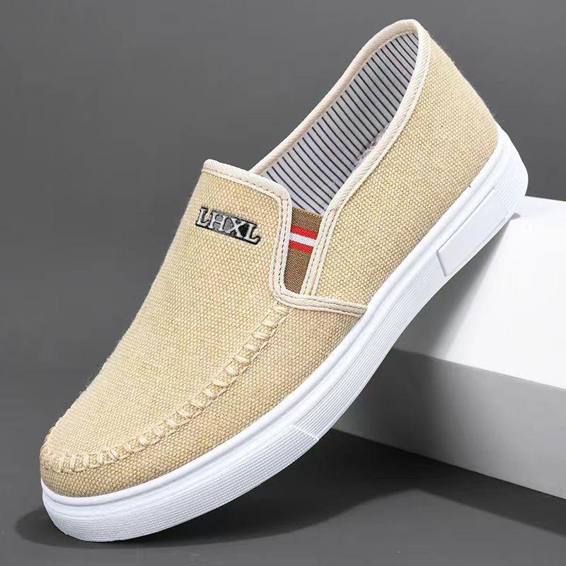 

Fashion 2024 New Hot Selling Fashionable Casual Shoes Comfortable and Breathable Lazy Shoes One Step Canvas Shoes 45