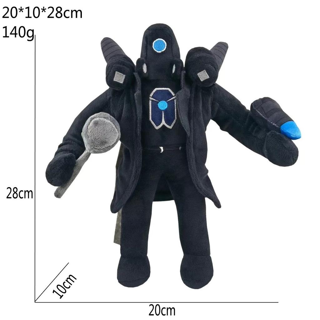 New Skibidi Toilet Doll Toys Anime Game Action Figure Titan Tv Man Cameraman Charm Collectible Ornaments Gifts For Kids Fans