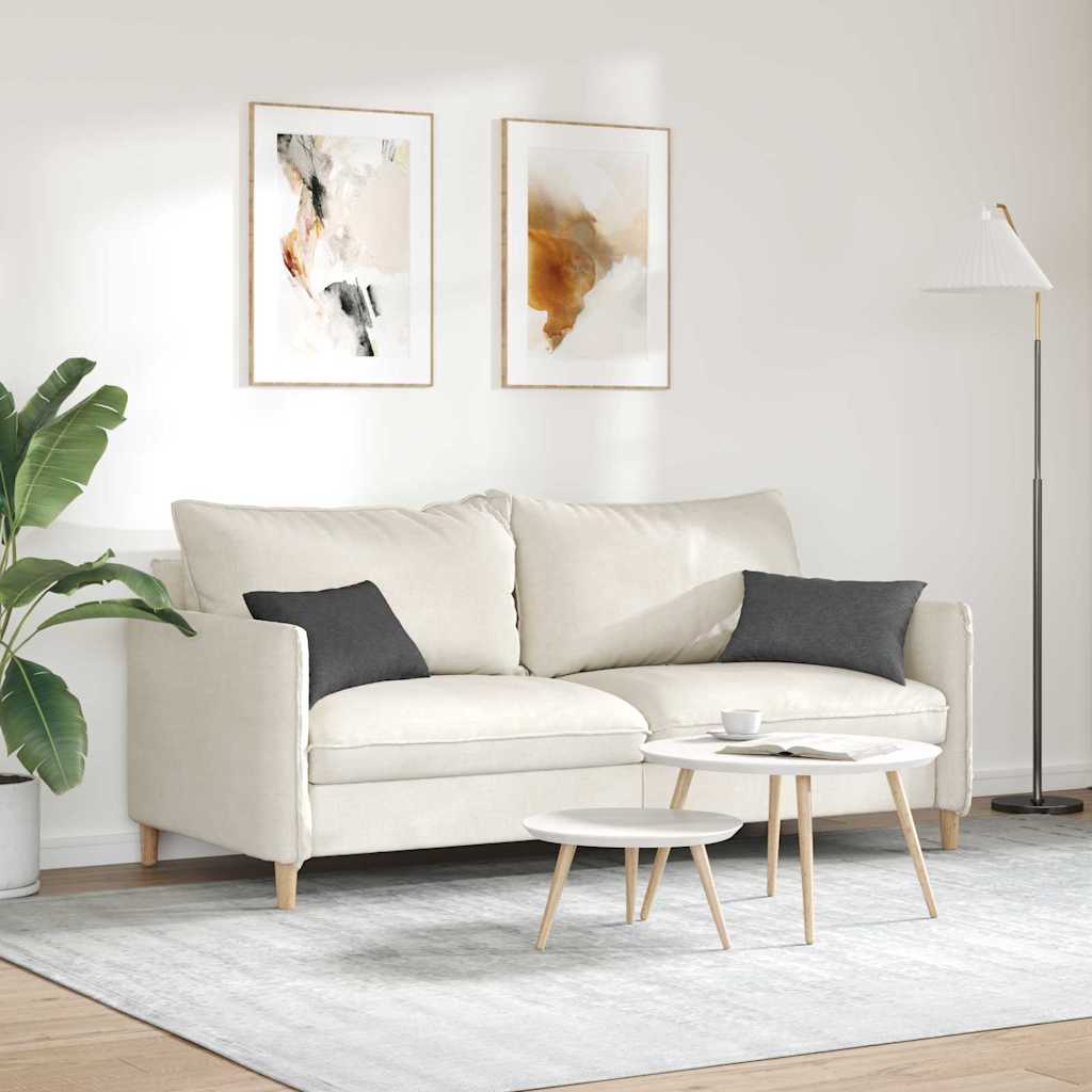 Sofa Cushions 2 Pieces Dark Gray 50 X 30 Cm Corduroy Fabric
