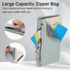 Card Slots Zipper PU Leather Wallet Case Flip Phone Case for IPhone 18 17 16 15 14 13 12 11 Pro Max Plus 17E Lanyard Purse Cover