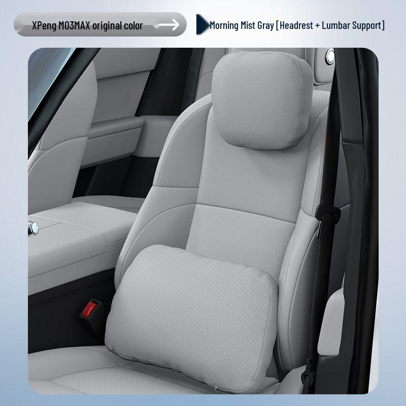 XPeng M03 MAX Essentials: Headrest, Lumbar Support, & Neck Pillow - Key Car Interior Accessories