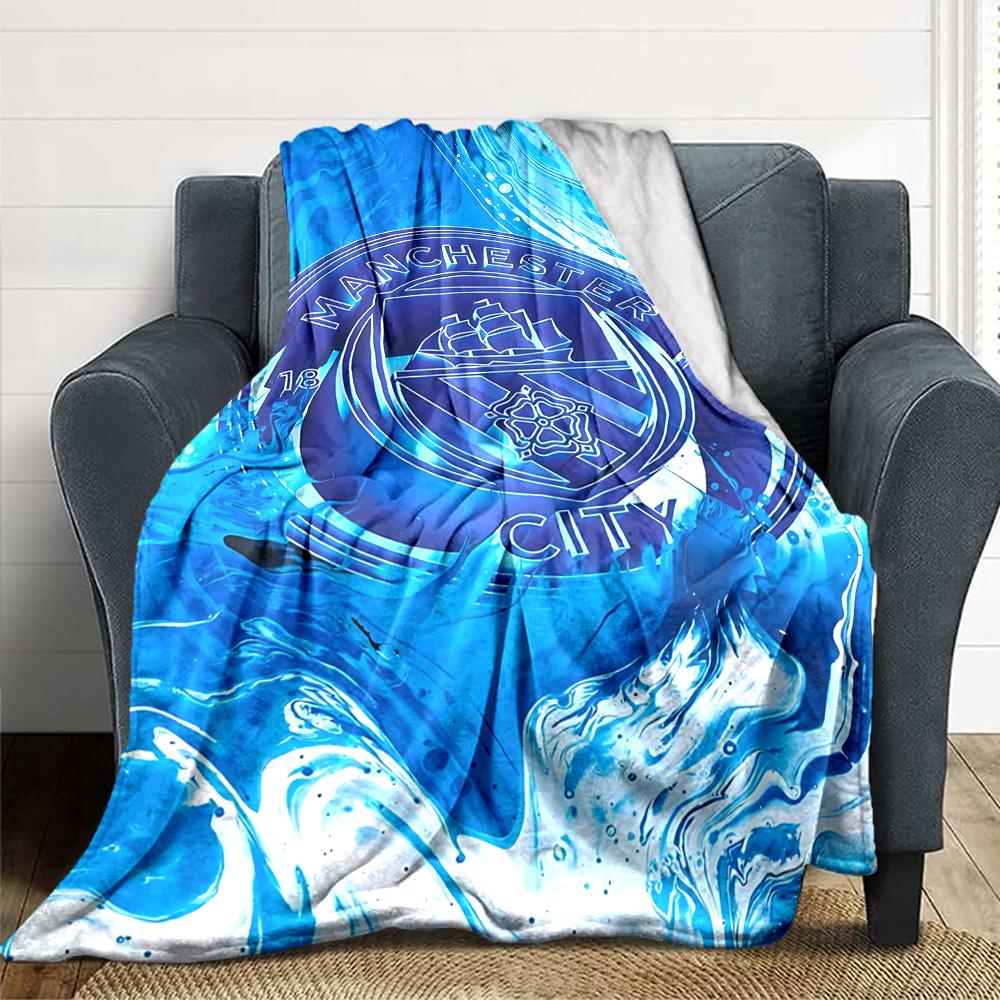 Champions League Victory Celebration Blankets Flannel Printed Breathable Warm Throw Blanket for Home Office Bedspreads 0708a19
