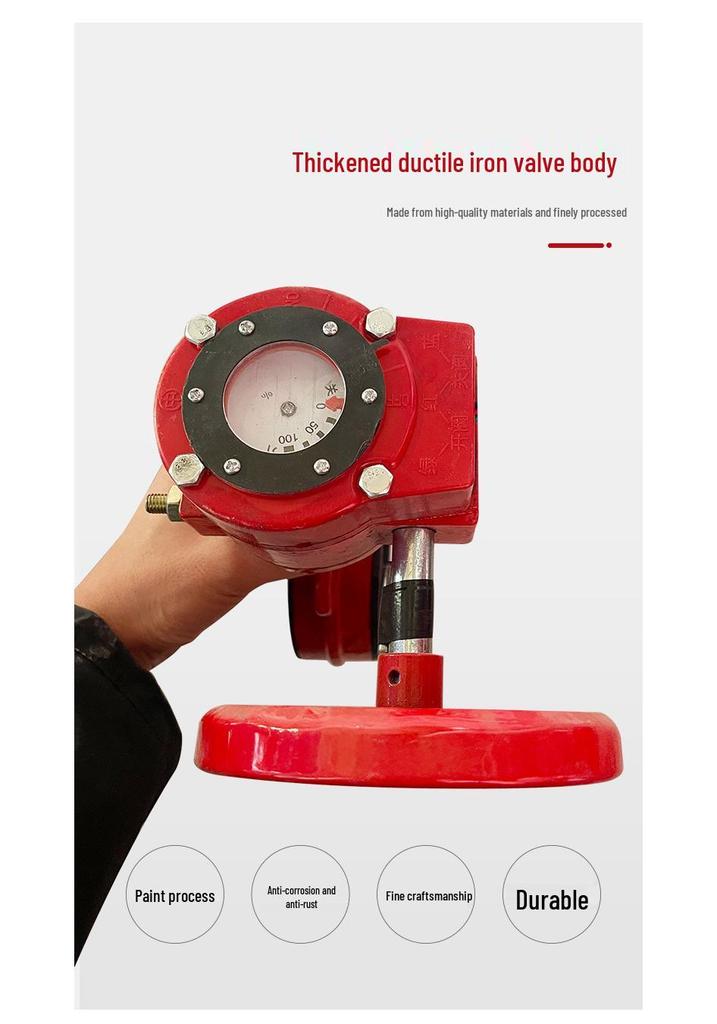D371X-10/16Q Turbine Handle Wafer Butterfly Valve
