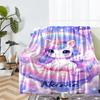 Custom Name Unicorn Theme Printed Blanket - Perfect for Couch, Bed, Travel & Outdoor Use | Machine Washable, Cozy & Durable.