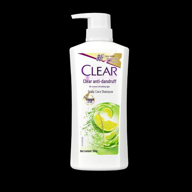 Clear Oil Control & Refreshing Anti-Dandruff Shampoo 500g