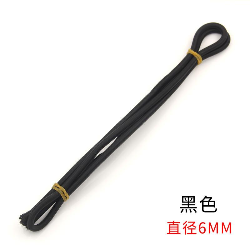 Red And White Old-Fashioned Traditional Round Elastic Band, Super Durable Classic Elastic Rubber Band, Skipping Rope Rubber Band Accessories Batch
