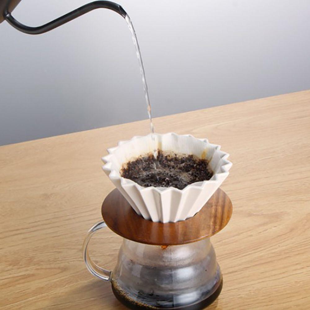 Ceramic Coffeeware Coffee Drip Filter Coffee Dripper Filter Paper Holder Coffee Filter Cup