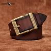 High-end Trendy Retro Handmade Top Layer Cowhide Belt Fashionable Casual All-match Genuine Leather Belt