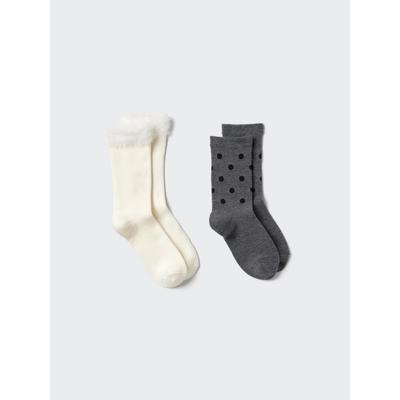 Girls Heattech Socks 2 Pair Set