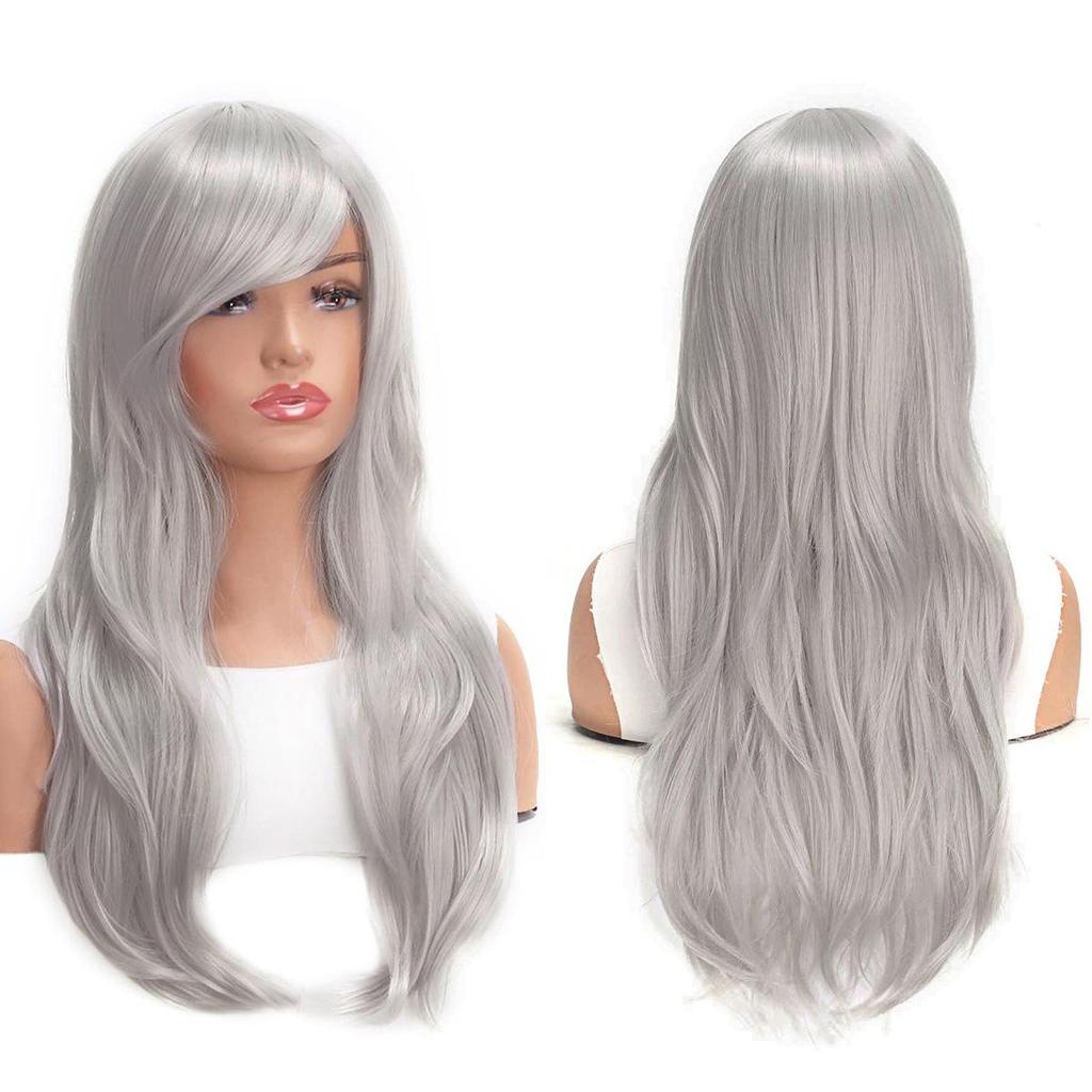 Universal 70cm Long Curly Anime Cosplay Wig - European & American Style