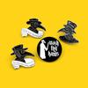 Crow Black Stylish Brooch Alloy Material Ideal For Fashionable Commuters Uses Various