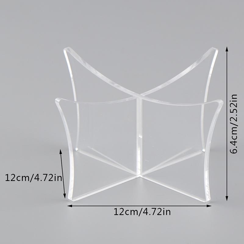 Acrylic Multi-Function Basketball Stand Display Holder Ball Rack Support Base