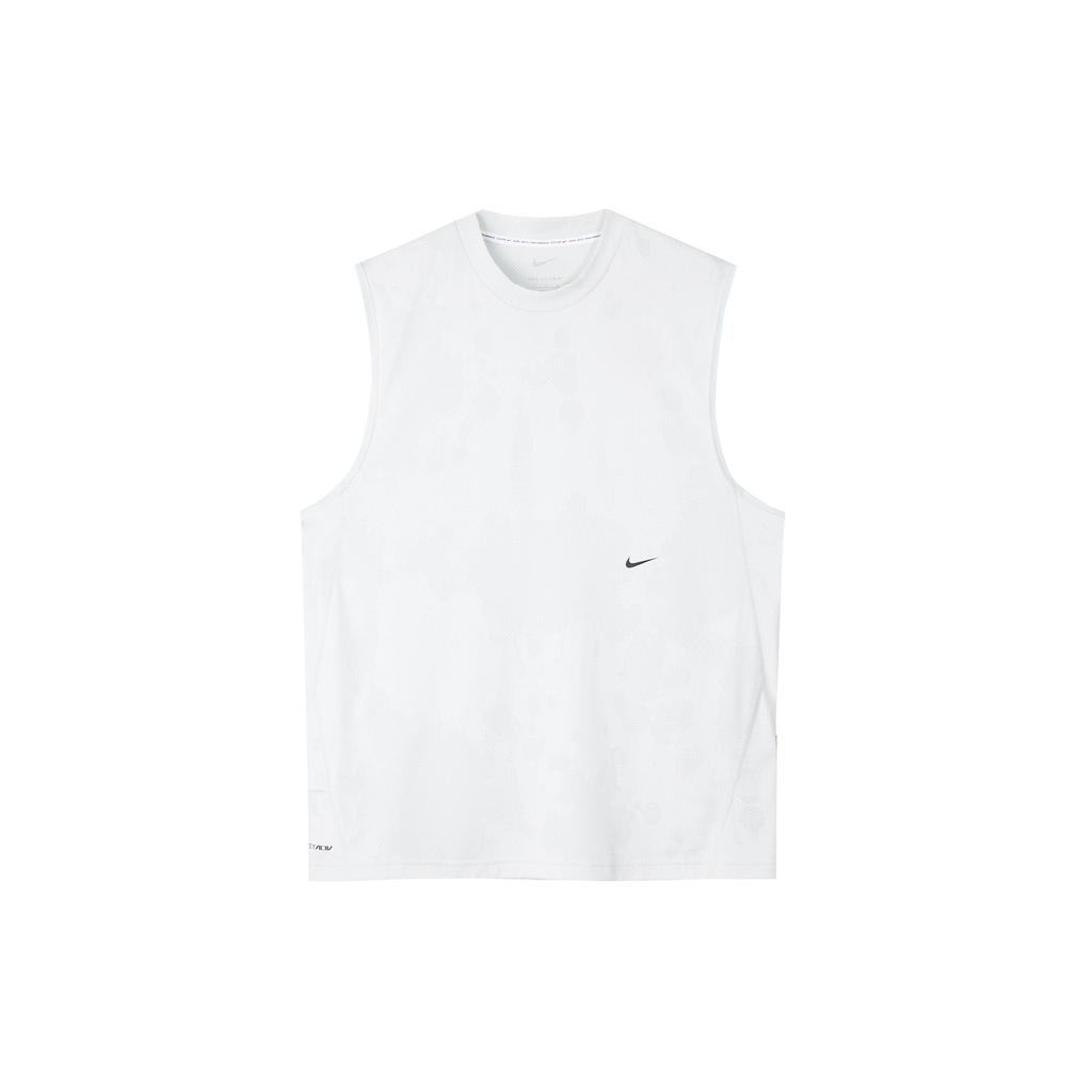 Nike Dri-FIT ADV A.P.S. Solid Logo Crew Neck Sleeveless Vest Men Tops White DX0929-100