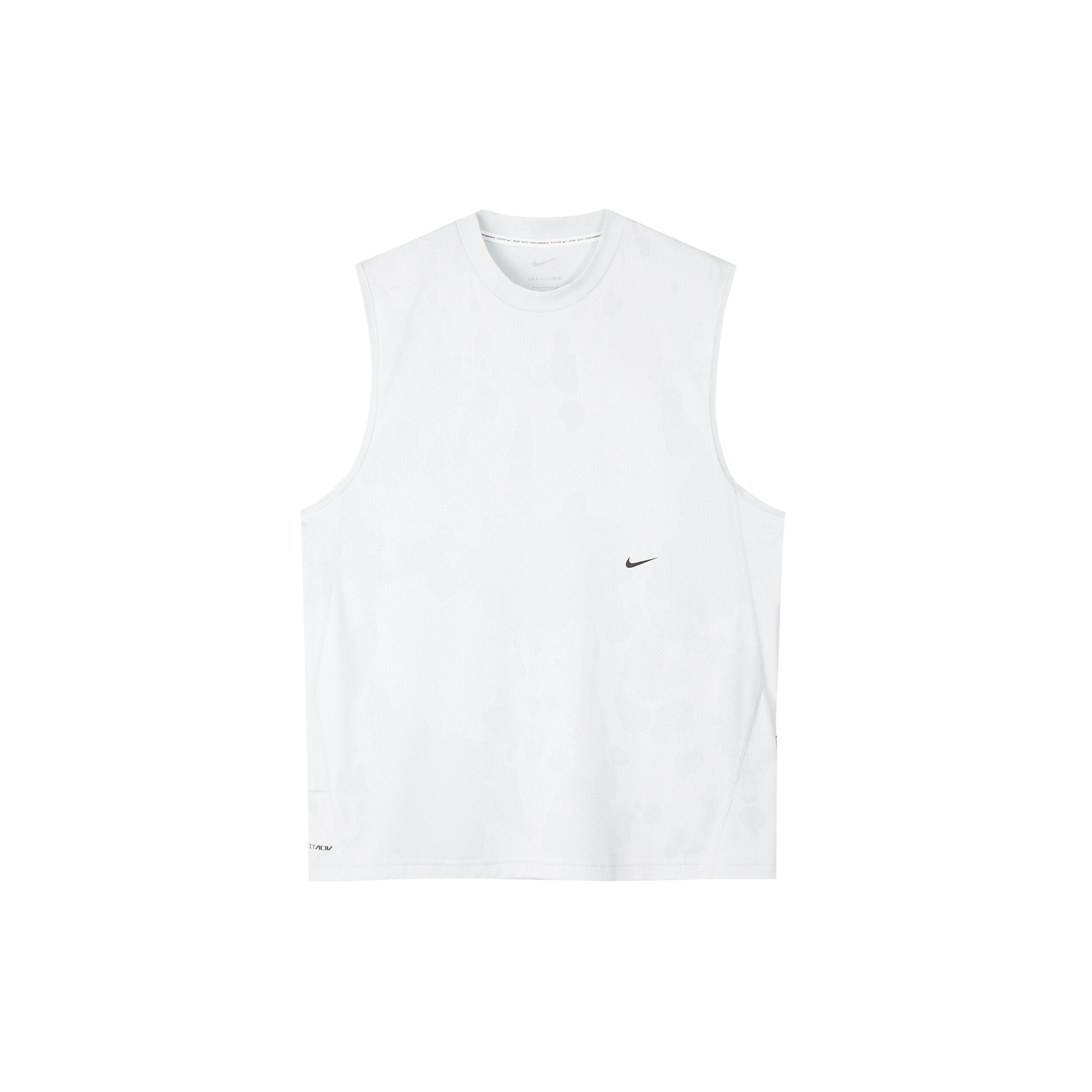 

Nike Dri-FIT ADV АПС. Мужской жилет без рукавов с однотонным логотипом, белый DX0929-100 XXL