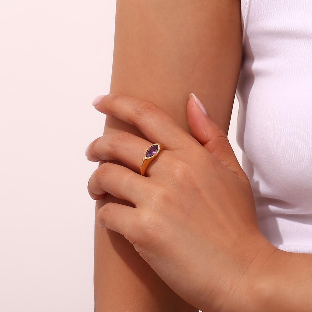Simple And Versatile Women'S Ring, Fashionable Daily Accessory Temperament Commuting Ring, Niche Design Jewelry.