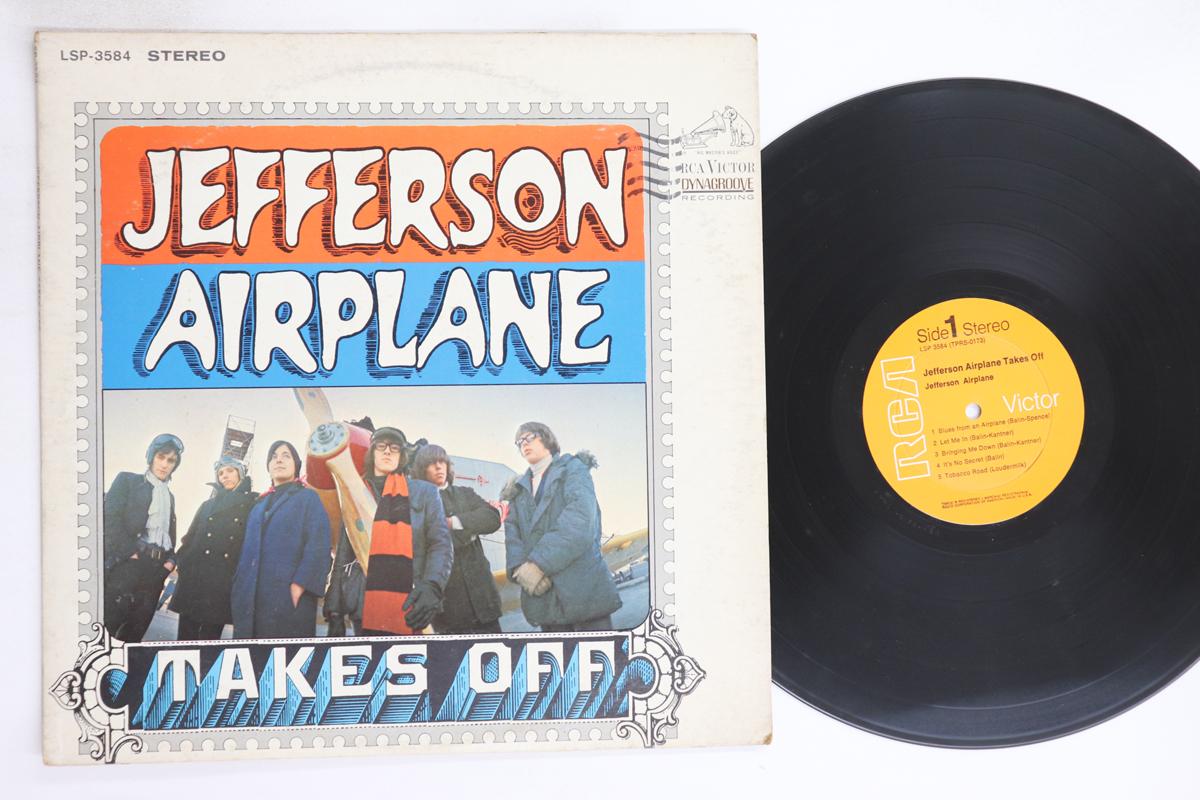 

LP Record JEFFERSON AIRPLANE - Jefferson Airplane Takes Off LSP3584 RCA VICTOR 1966 US Rock Used