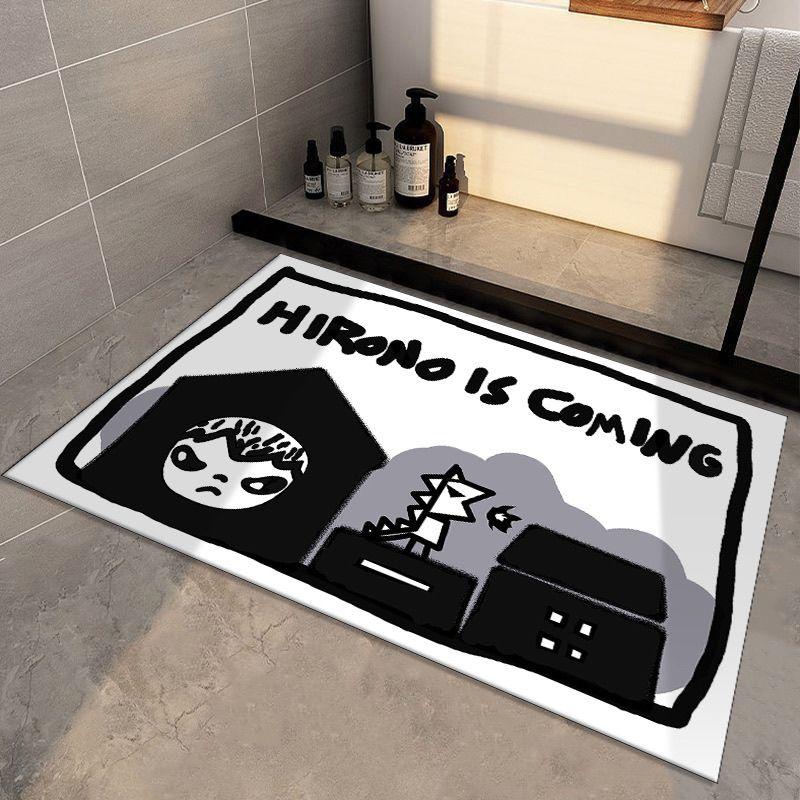 Stone house carpet out of print imitation cashmere home decoration simple carpet cute ins style