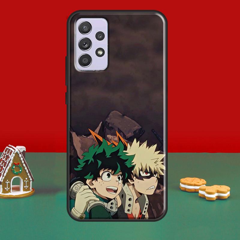 Deku Izuku Midoriya My hero academia Case For Samsung A52 A12 A22 A32 A42 A72 A51 A71 A50 A70 A41 A31 A11 A21S A52S Soft Cover
