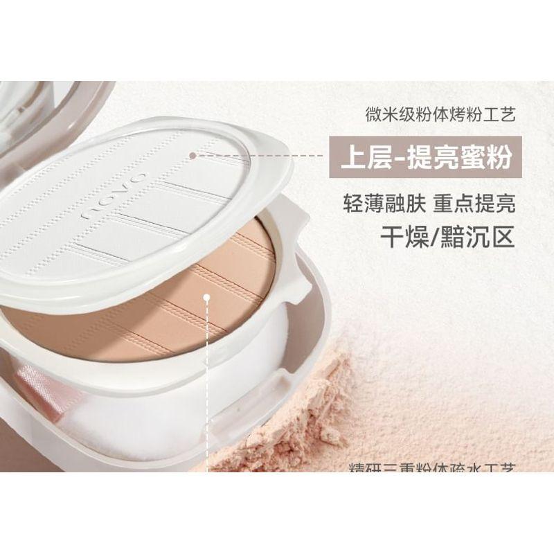 NOVO - Multi-Effect Double Layer Pressed Powder - 2 Types