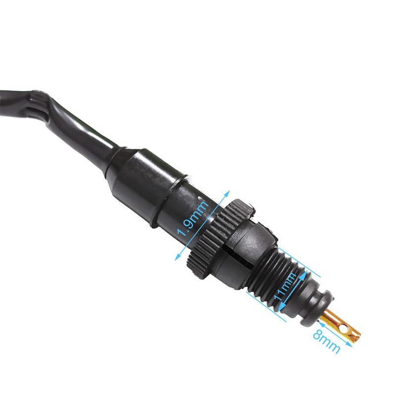 Rear Brake Switch Cable Wire Female Male Plug for Electric Scooter Moped Motorcycle Motorbike ATV