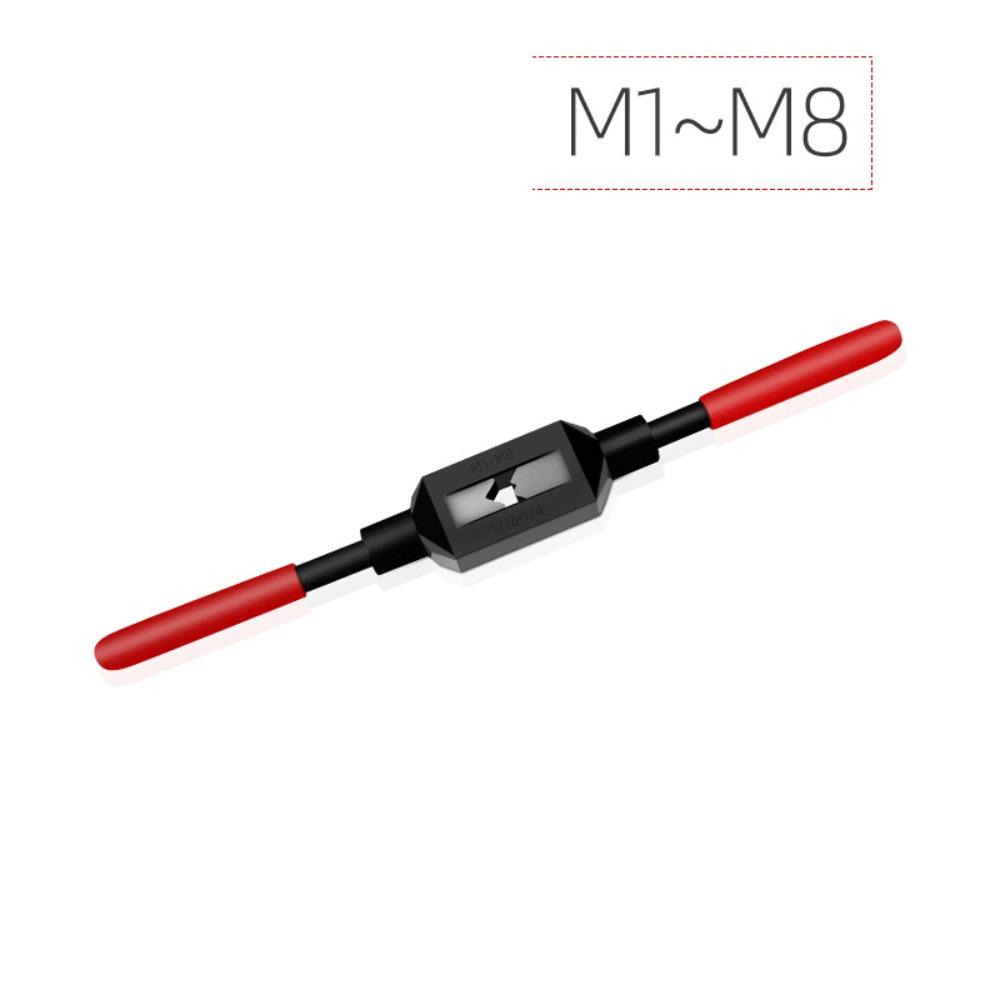 Carbon Steel Tap Handle Tool M1-M10 Tap Reamer Tool Professional Tap Wrench Thread Cutting M1-M8