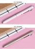 TWSBI Slim Ballpoint Mechanical Ballpoint Pen M7440030 Tri-Tech Multi-Function Pen, Pink, 0.5mm Pencil, 0.7mm (Black/Red),