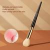 Makeup Blush Brush Round Head Dense Brush Hair Lint Free Synthetic Portable Cosmetic Brush