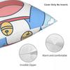 Kawaii Doraemon Wink Cartoon Pillowcase Printing Polyester Cushion Cover Gift Japanese Anime Throw Pillow Case Cover Square 18"