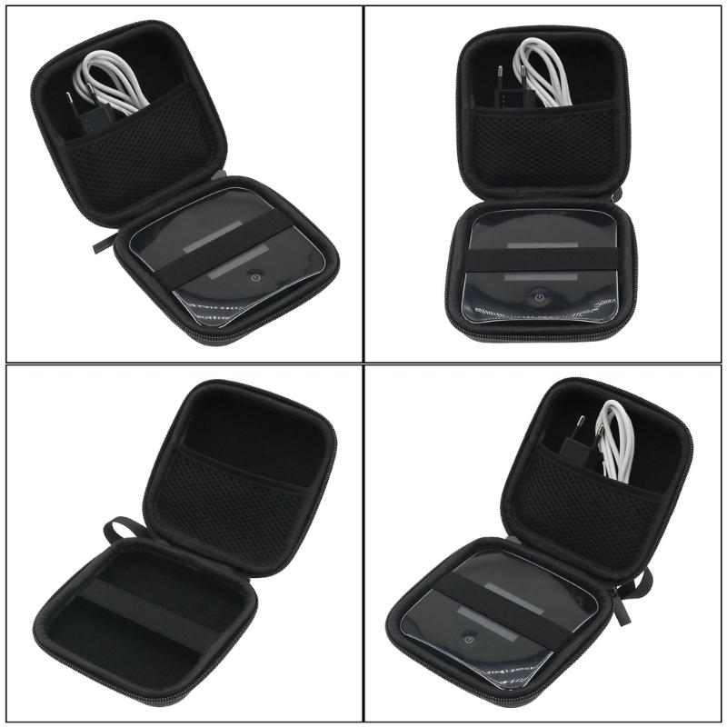 Hard Case Mobile Hotspots Storage Bag Travel Routers Storage Bag Protective Carrying Case Easy to Carry for Rounter  M6