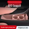 Plateau de rangement en silicone à double couche pour console centrale BYD Seagull pour intérieur de voiture