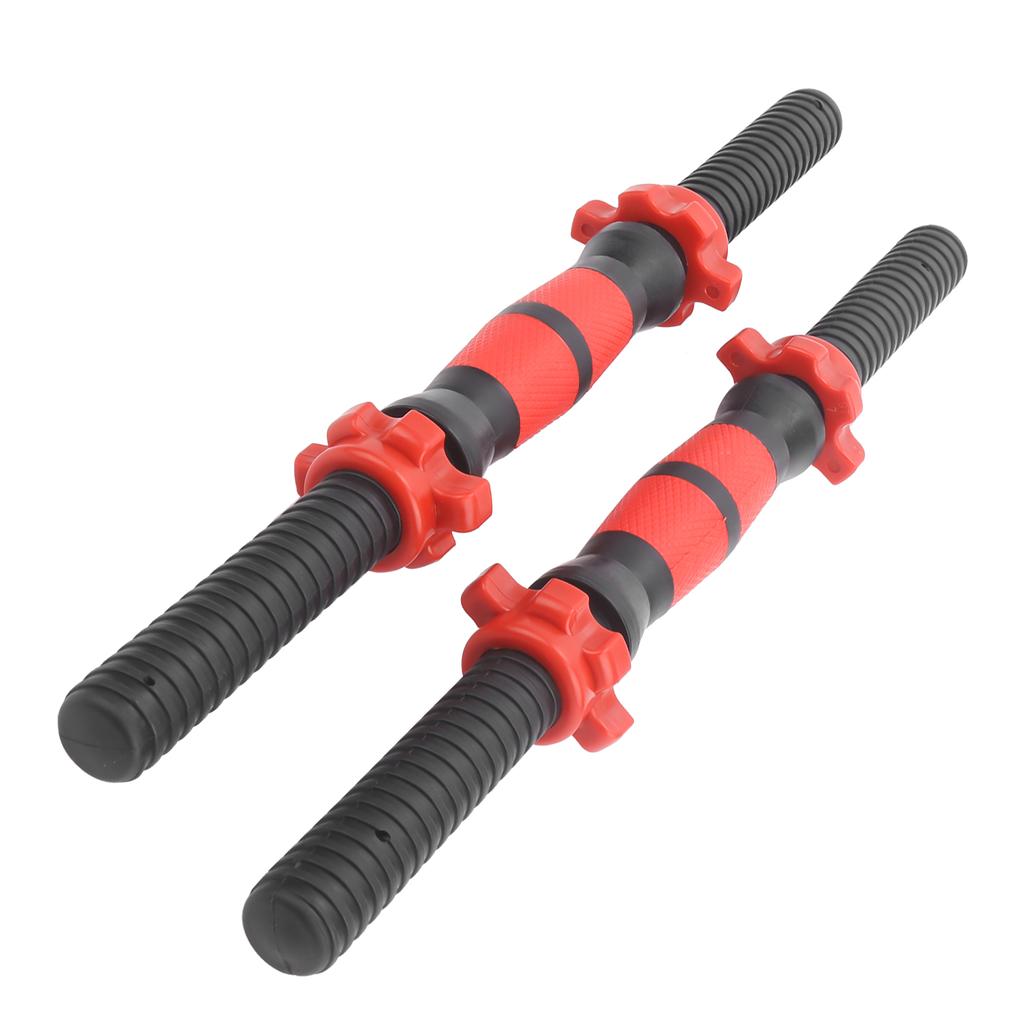 40cm Gryfy do hantli Uchwyty do hantli do podnoszenia ciężarów z 4 szt. nakrętek Sprzęt fitness