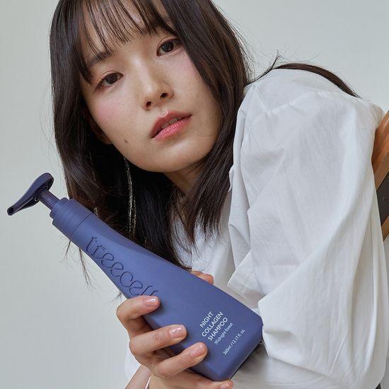 treecell Night Collagen Shampoo Midnight Forest Double Special Set (360ml+360ml)