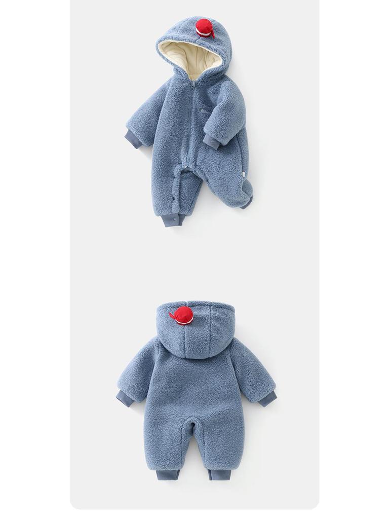 DUUDUU Autumn/Winter 2025 Newborn Thick Padded Jumpsuit