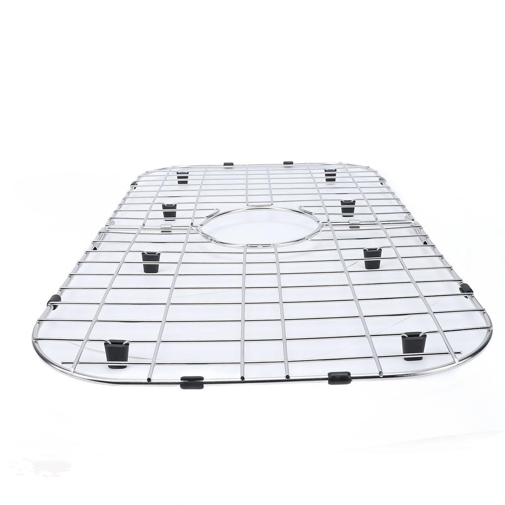 Grille de Protection d'Évier Grilles d'Évier de Cuisine Grille de Fond Acier Inoxydable 304 Antirouille Conception Amovible