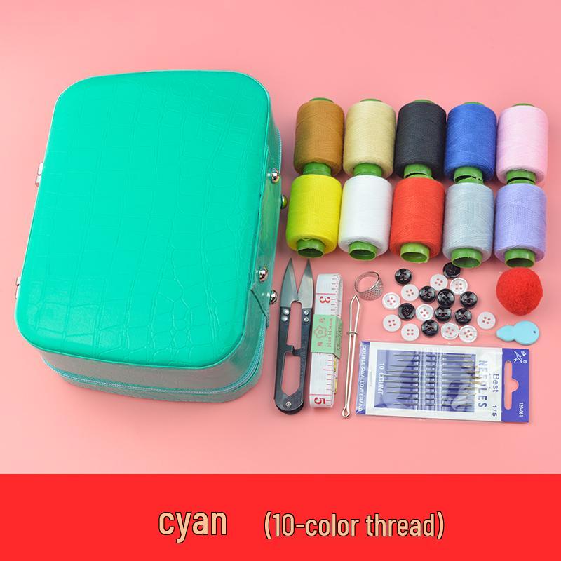 Wedding & Dowry Needle & Thread Box: Large, Multifunctional, Portable Sewing Kit for Household Use