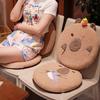 Capybara Cushion Seat Office Thick Cartoon Chair Pad Capybara Backrest Pillow