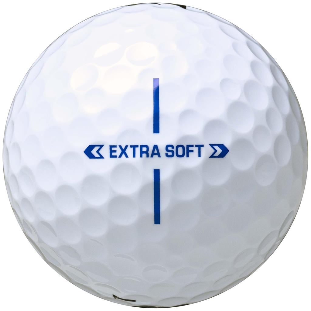 BRIDGESTONE EXTRA SOFT 2025 Golf Balls, White, Pack of 12, X5WXJ