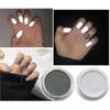 5g kreativer Nagellack, reflektierend, fluoreszierend, im Dunkeln leuchtend, Glitzerpulver, Nagelkunst-Zubehör für