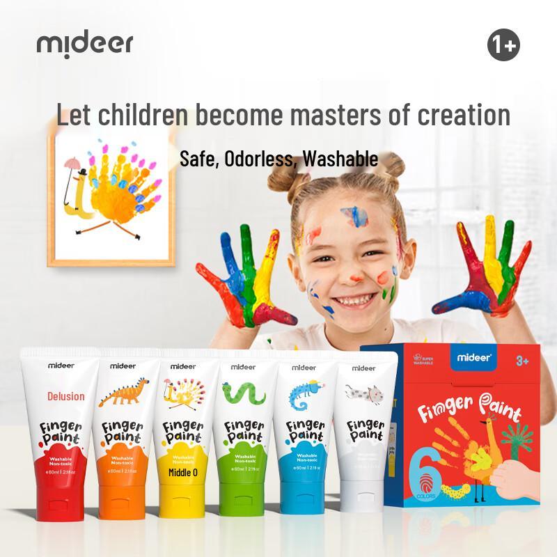 MiDeer Washable Finger Paint