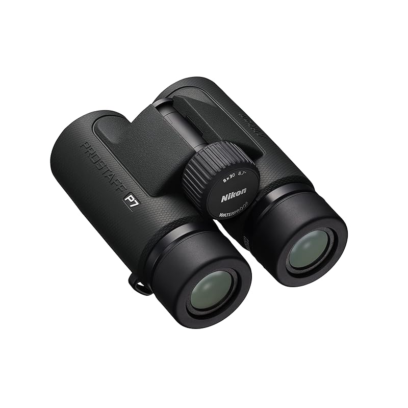 Nikon PROSTAFF P7 8x30 Fernglas, 8x30mm, für Vogelbeobachtung, Konzerte, Sport und Reisen, Anthrazitgrau