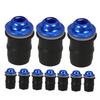 ASAKKURA Motorcycle Windshield Screw Set, Diameter 5mm, 10 Pieces, Front