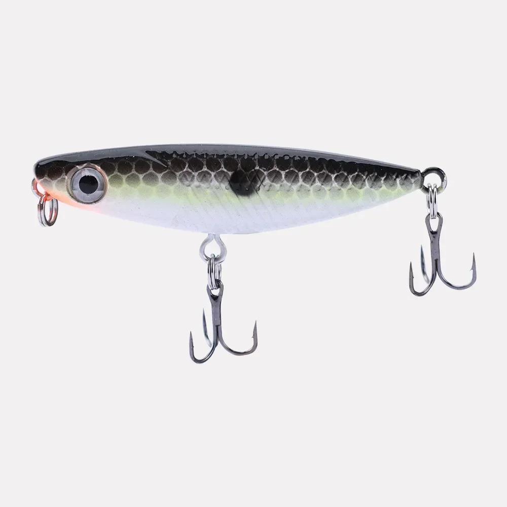 1pcs 45mm/ 1.9g New Topwater Pencil Surface Fishing Lure Walk The Dog Artificial Saltwater Hard Bait Bass Plastic Walker Tackle