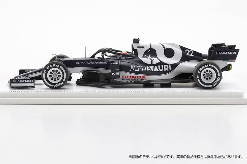 KID BOX Spark Scuderia AlphaTauri Honda AT02 2021 United States GP Yuki Tsunoda Completed Product SKB43044 × 1/43 #22