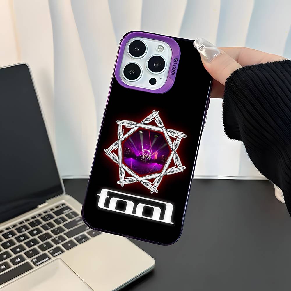

Band T-Tool For iPhone 17,16,15,14,13,12,11,Mini,Pro,E,SE4,XS,MAX Purple Shockproof Candy Matte Cover iPhone16promax