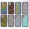Klassisches Leopard-Gepard-Muster für iPhone 11 12 13 14 15 16 17 Pro Max Plus TPU+PC Stoßfeste Rückseiten-Handyhüllen